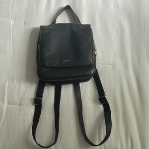 Fossil Leather backpack